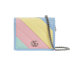 GG Marmont Card Case Wallet With Chain, front view